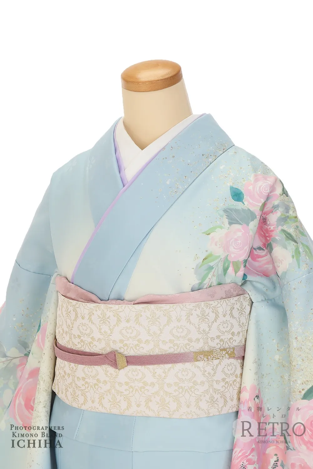 モネ調 水色ピンク